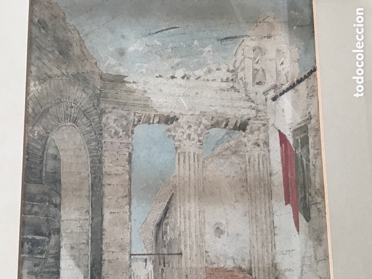 Arte: Antigua acuarela - Foto 14