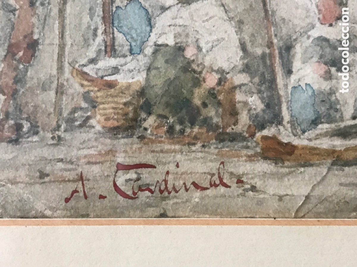 Arte: Antigua acuarela - Foto 15