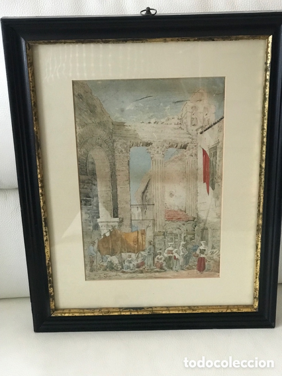 Arte: Antigua acuarela - Foto 20