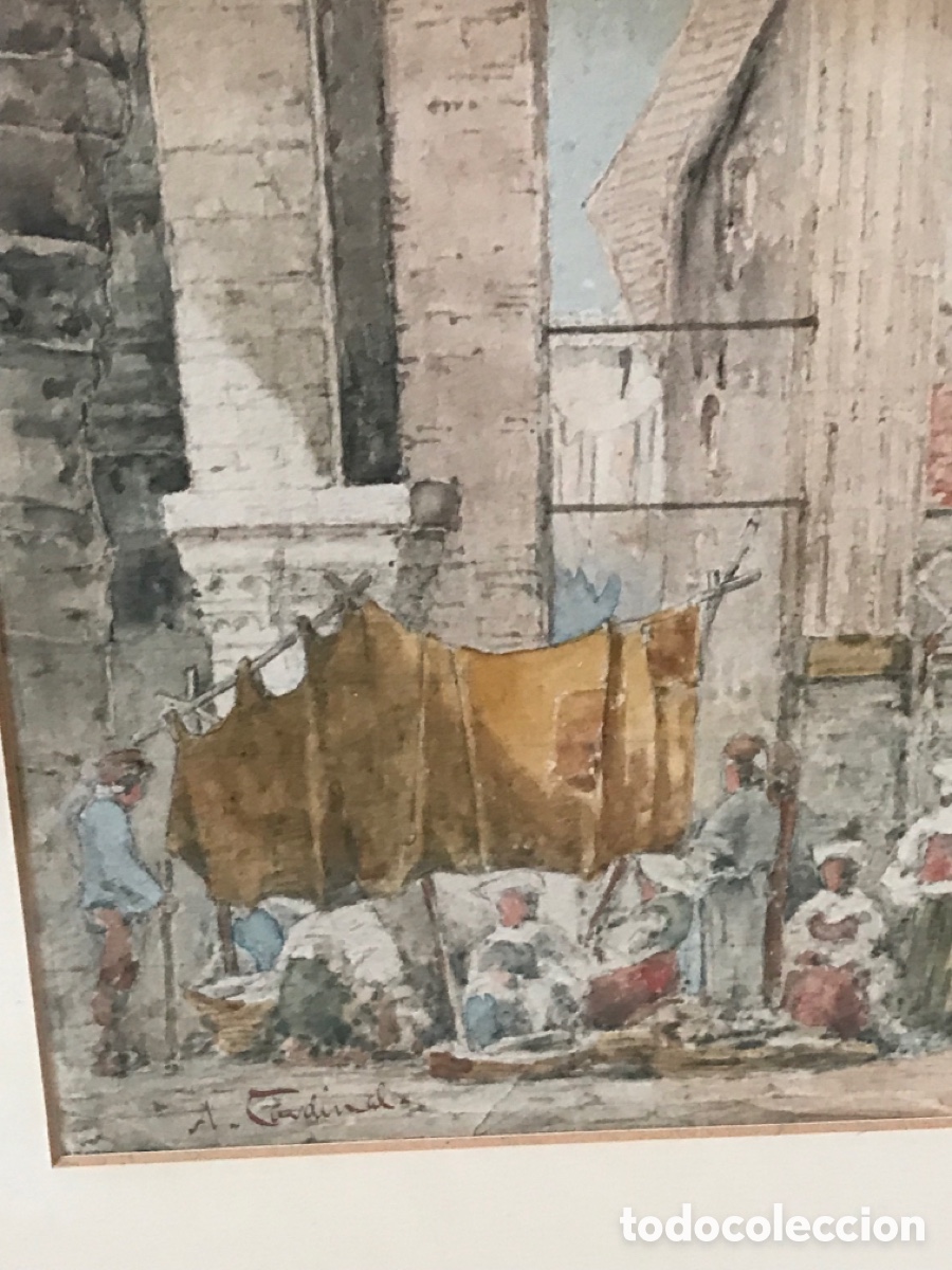 Arte: Antigua acuarela - Foto 25