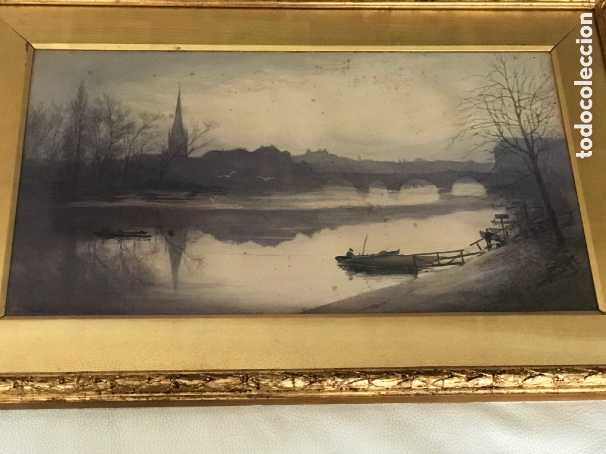 Arte: Acuarela antigua - Foto 3