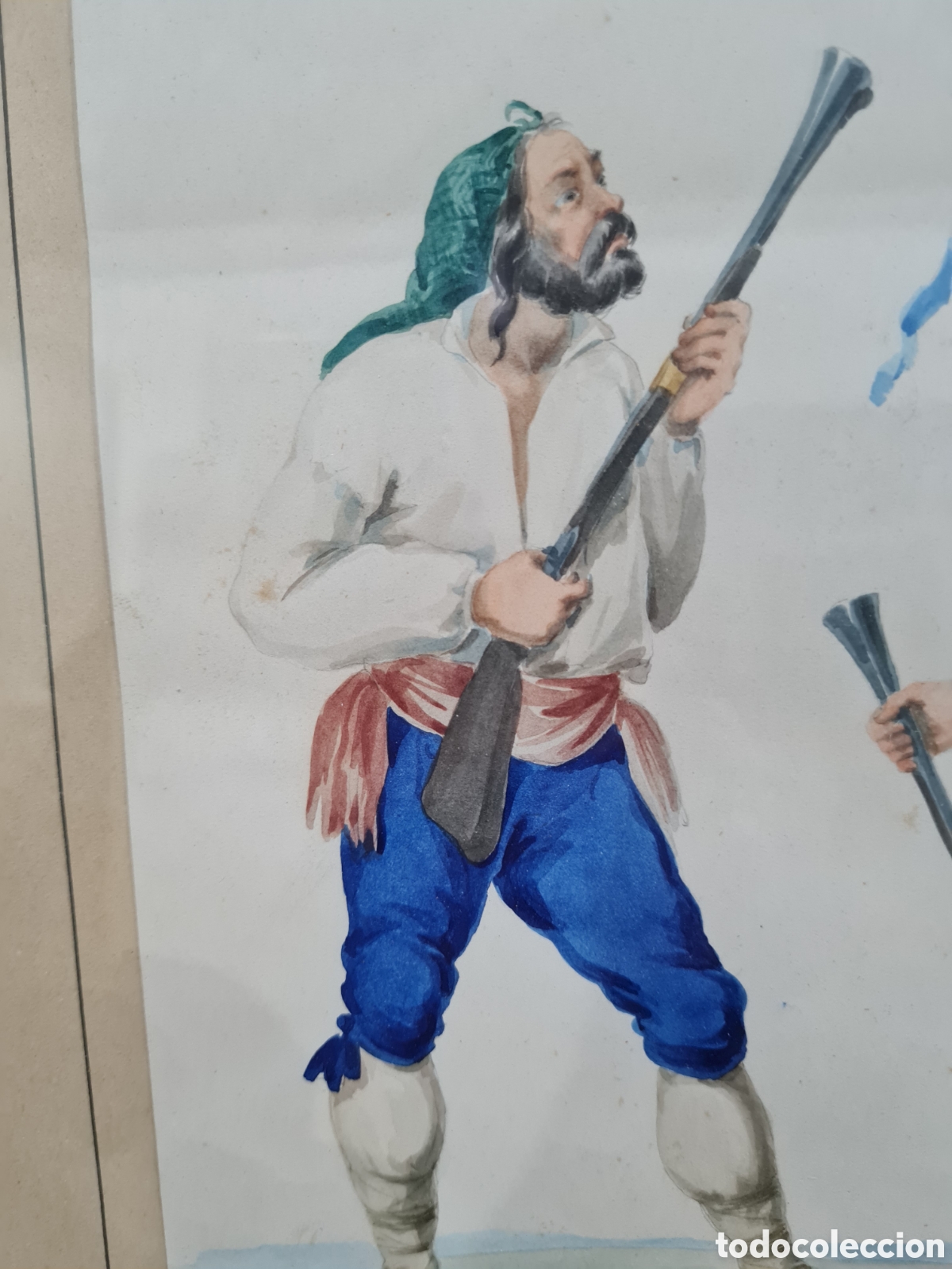 Arte: Antigua acuarela - Foto 2