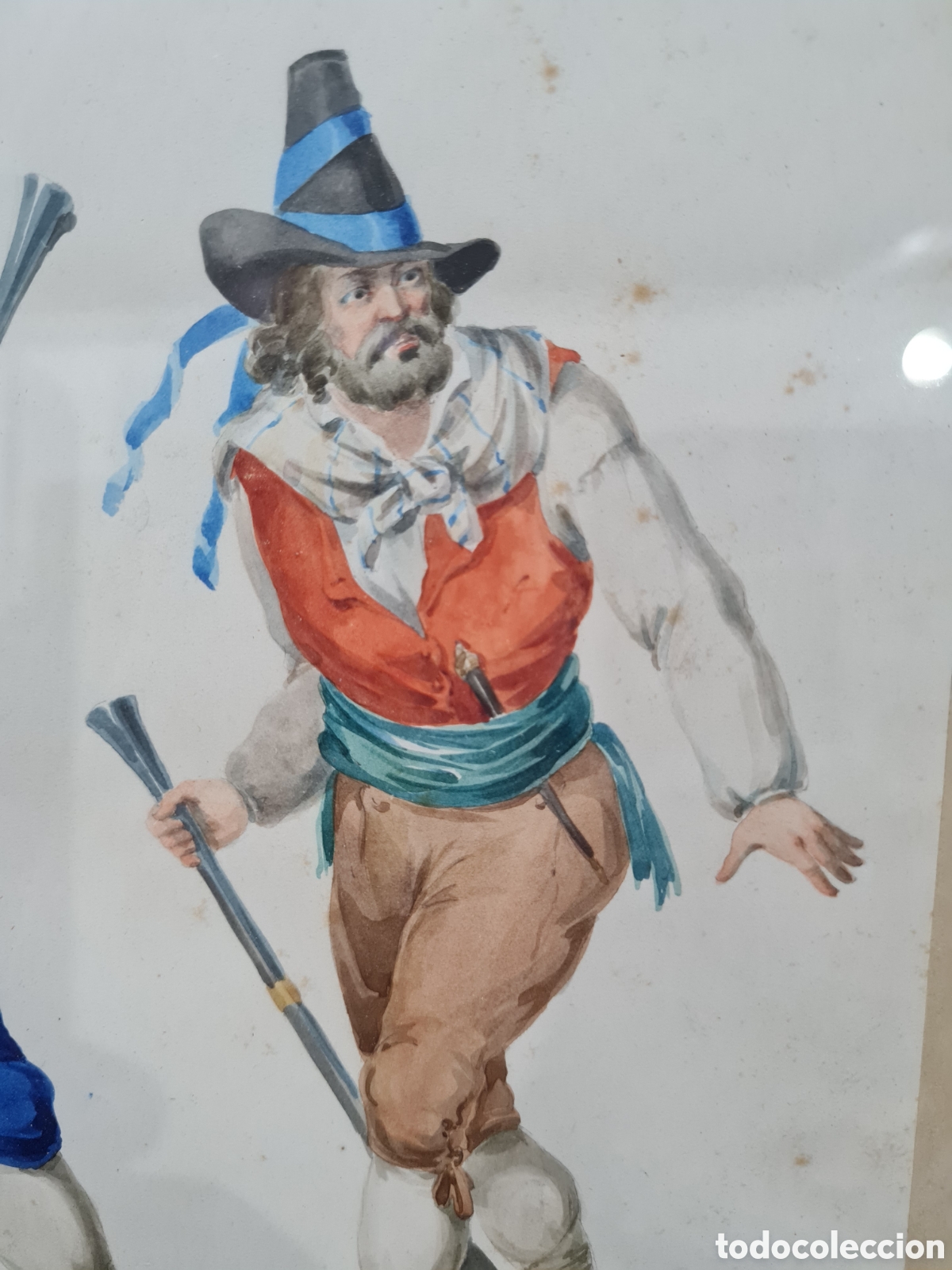 Arte: Antigua acuarela - Foto 3