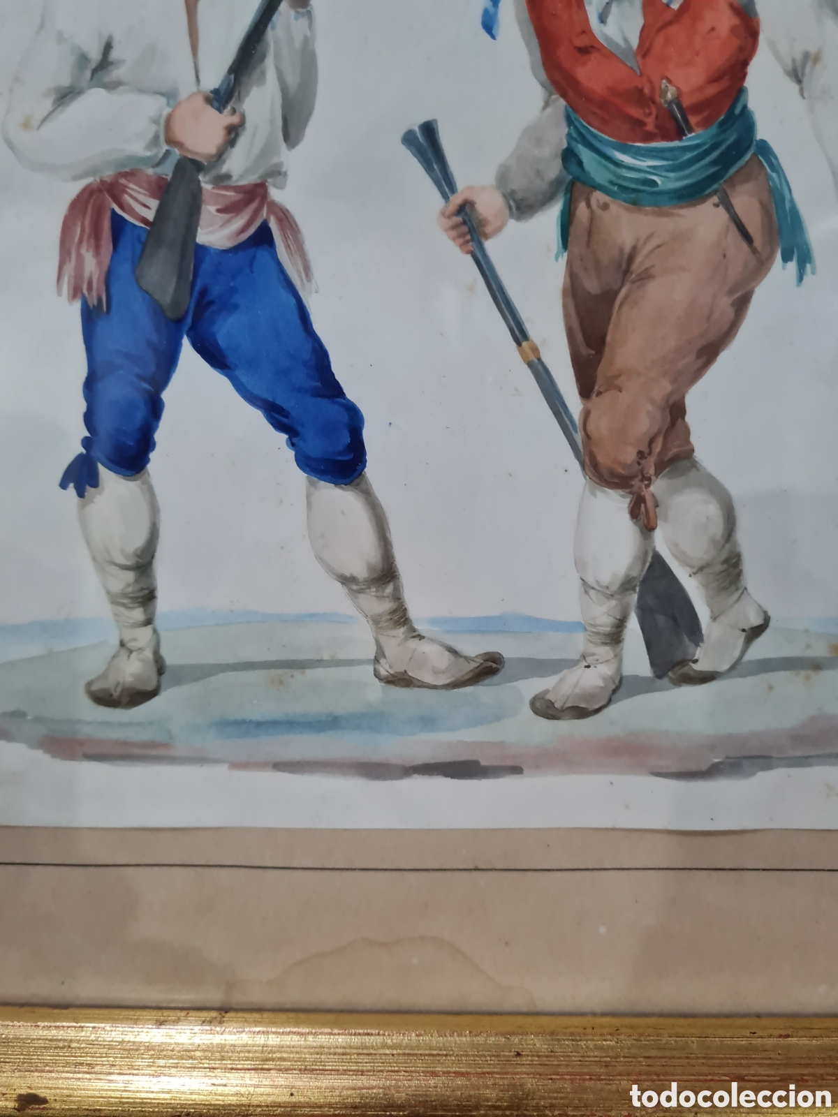 Arte: Antigua acuarela - Foto 4