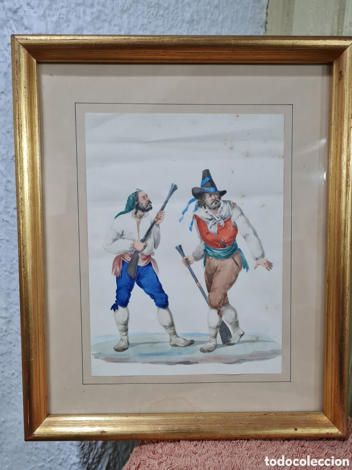 Arte: Antigua acuarela - Foto 5