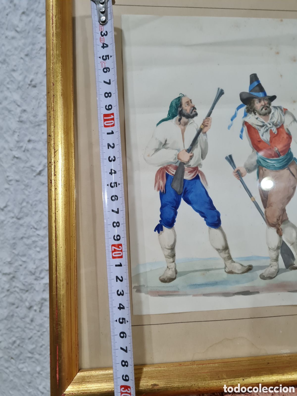 Arte: Antigua acuarela - Foto 6