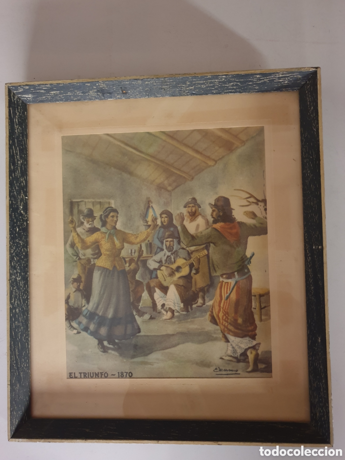 Arte: ELEODORO E. MARENCO: EL TRIUNFO - 1870 - Foto 1