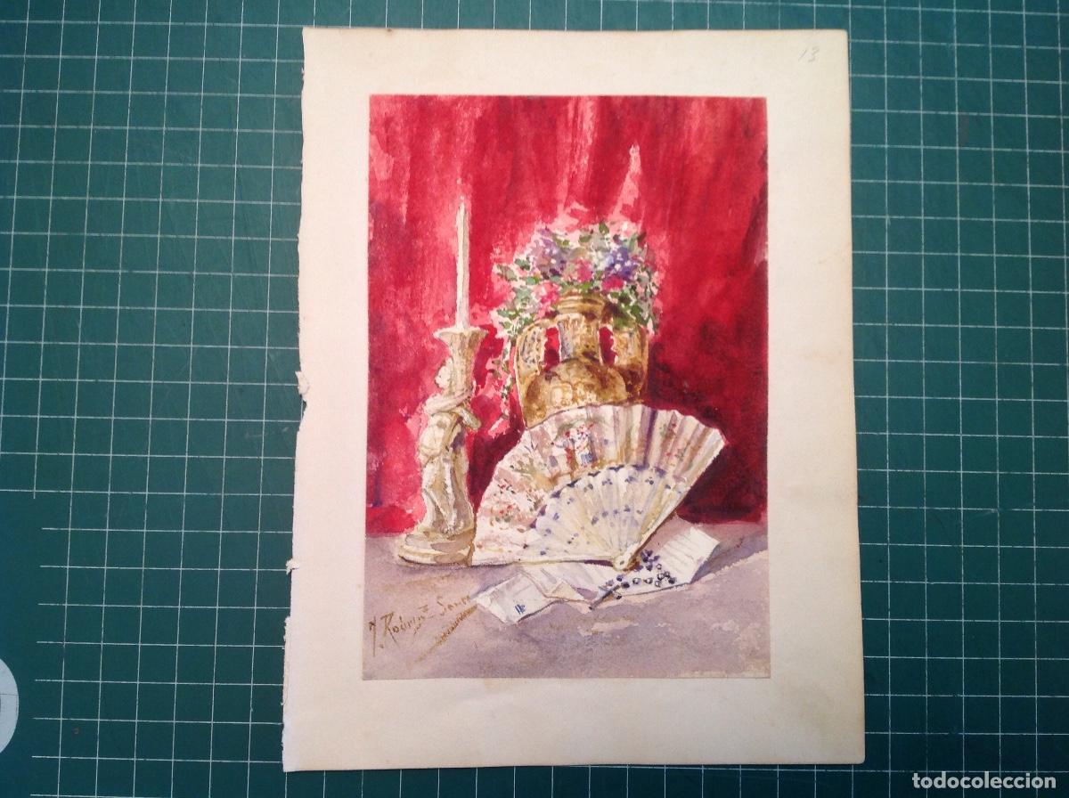 Arte: Ilegible. Peque&ntilde;a composici&oacute;n. - Foto 1