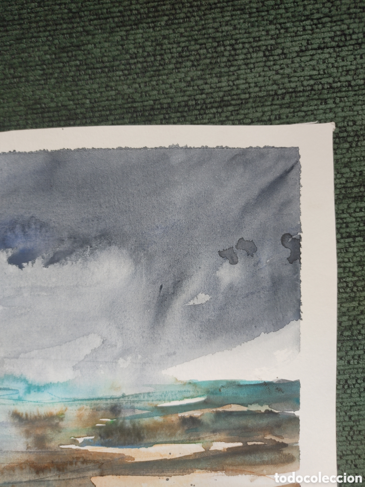 Arte: Tormenta. Acuarela - Foto 3