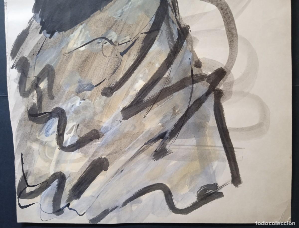 Arte: An&oacute;nimo. *Gitana* Meds: 32,5x49 cm. - Foto 3