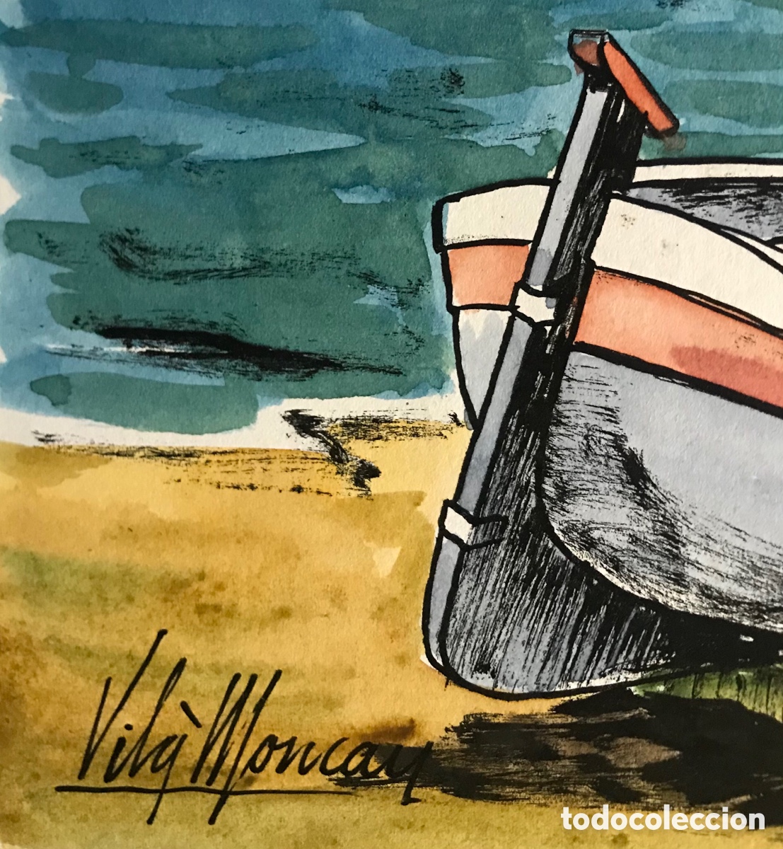 Arte: JOAN VIL&Agrave; MONCAU (Vic1924-2013) - Foto 2