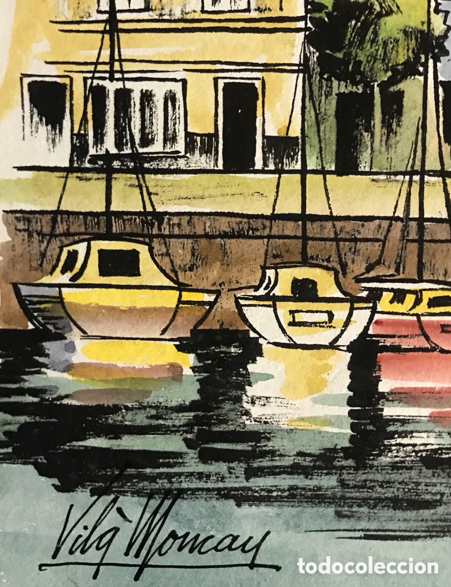 Arte: JOAN VIL&Agrave; MONCAU (Vic1924-2013) - Foto 2