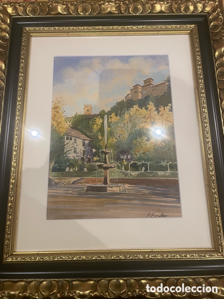 Arte: Granada Acuarela Vergara Reyes - Foto 1