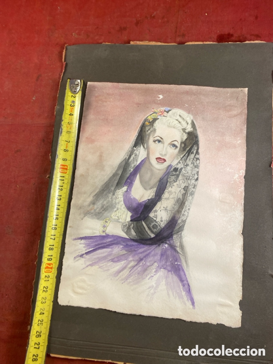 Arte: ACUARELA MUJER - Foto 4