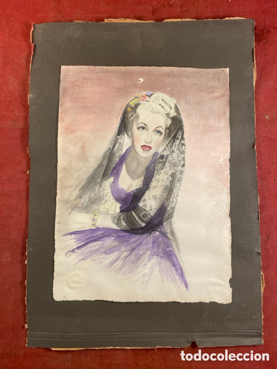 Arte: ACUARELA MUJER - Foto 1