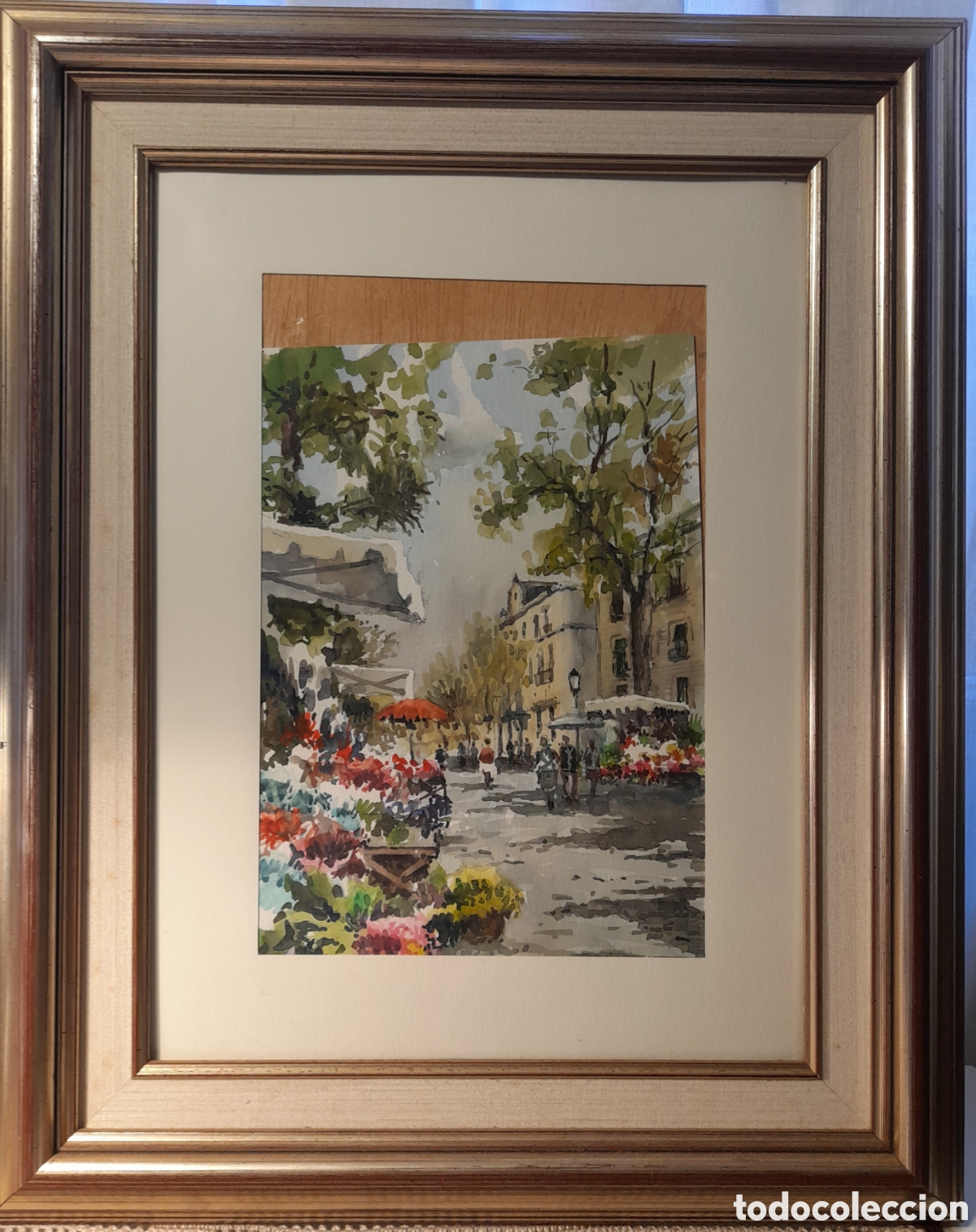 Arte: Cuadro pintura acuarela - Foto 1