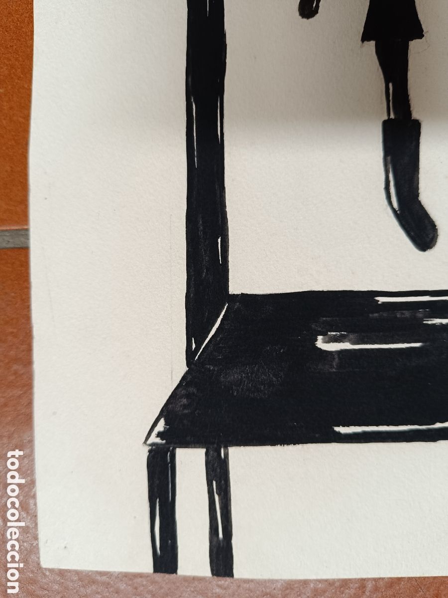 Arte: Acuarela mu&ntilde;eca ahorcada - Foto 2