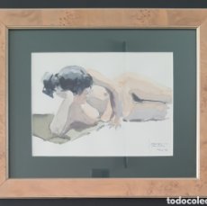 Arte: JOSEP GASPAR ROMERO (BARCELONA, 1920) - DESNUDO FEMENINO.FIRMADA.1996.