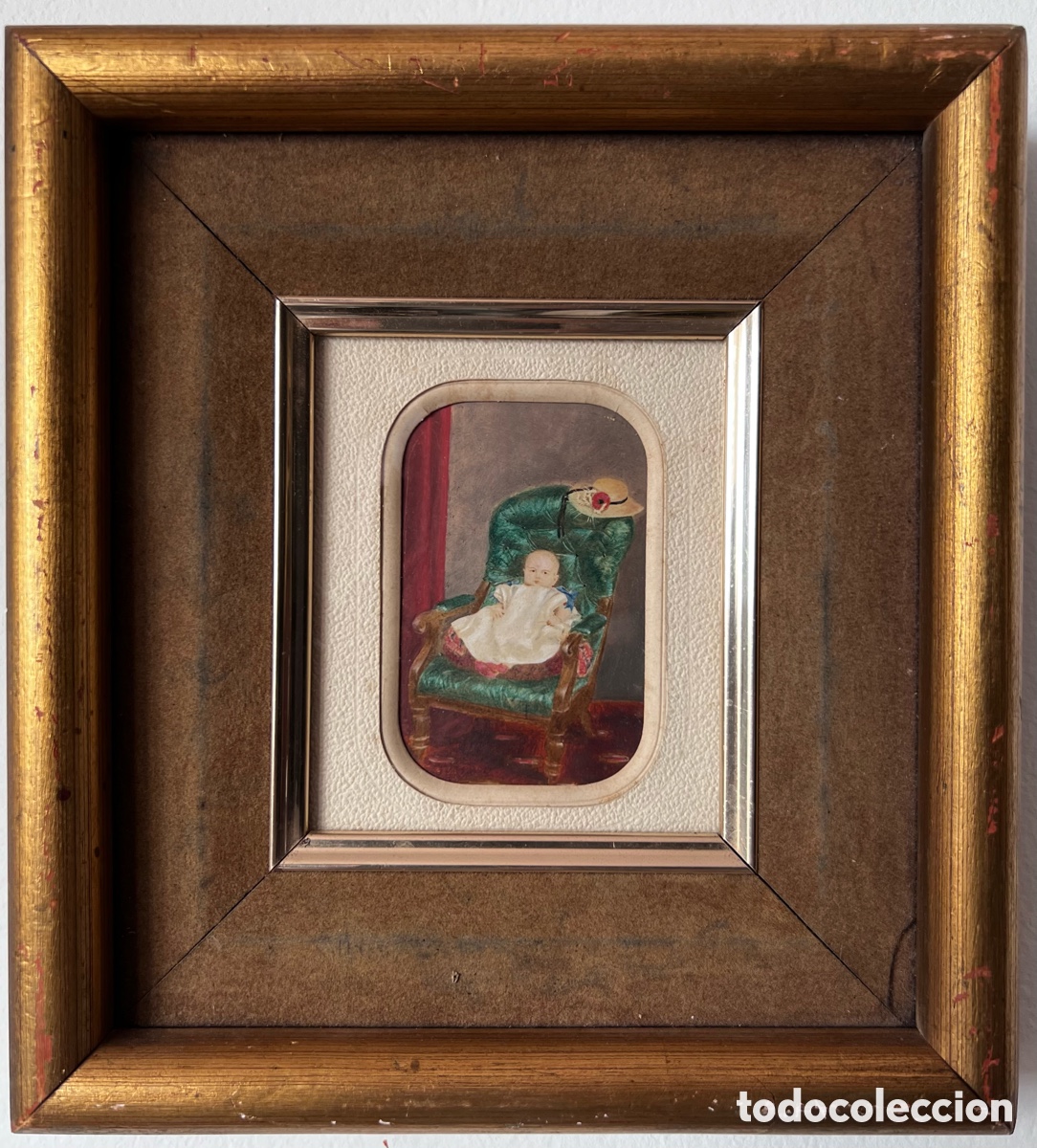 Arte: Belle aquarelle miniature - Foto 1