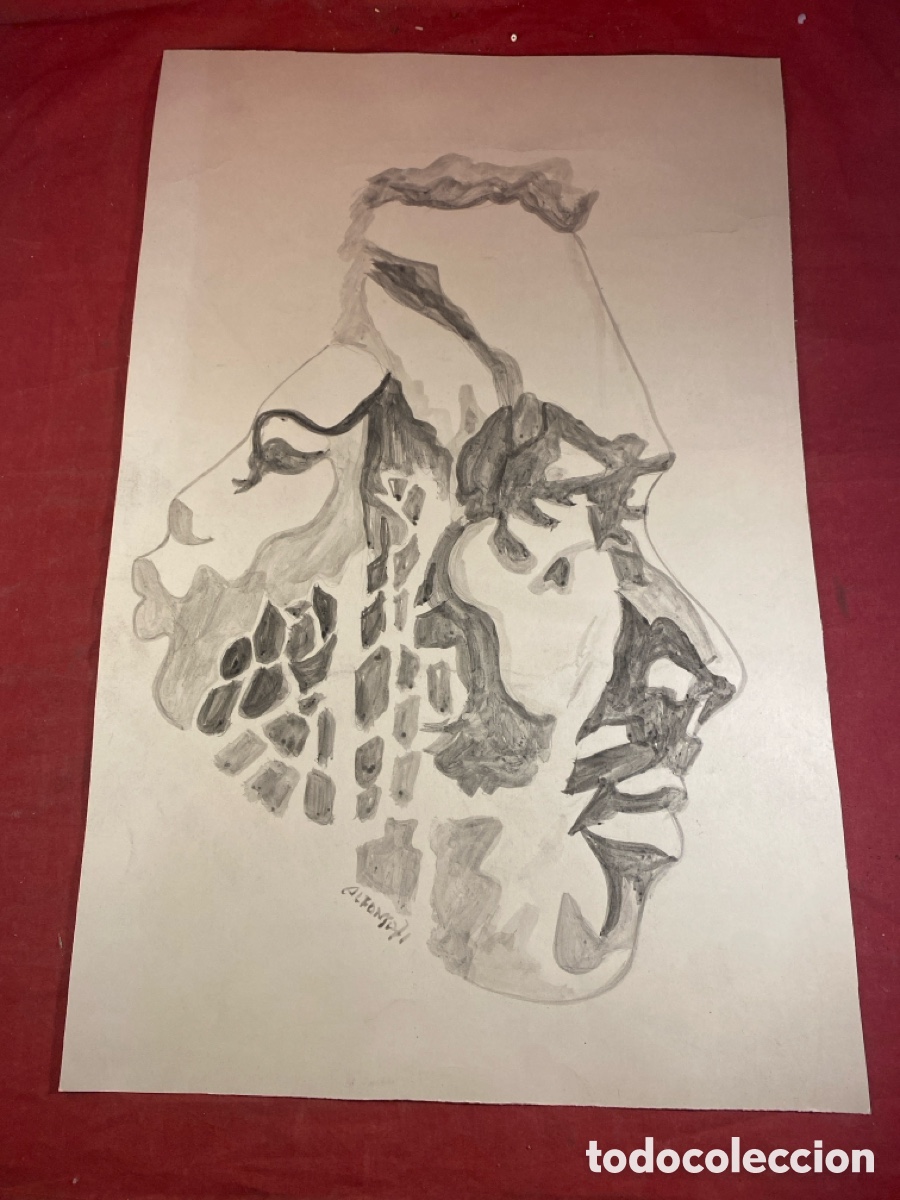 Arte: OBRA FIRMADA ALFONSO - Foto 1