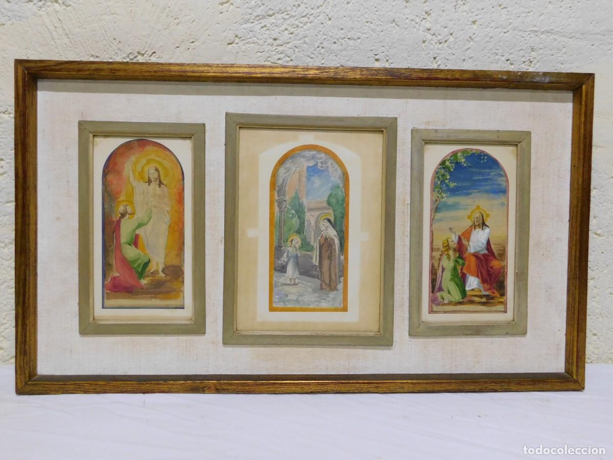 Arte: ACUARELAS RELIGIOSAS - Foto 1