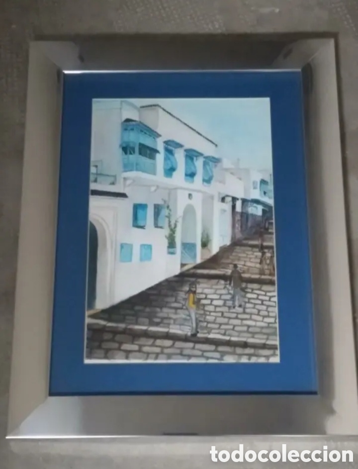 Arte: Acuarela enmarcado plateado - Foto 2