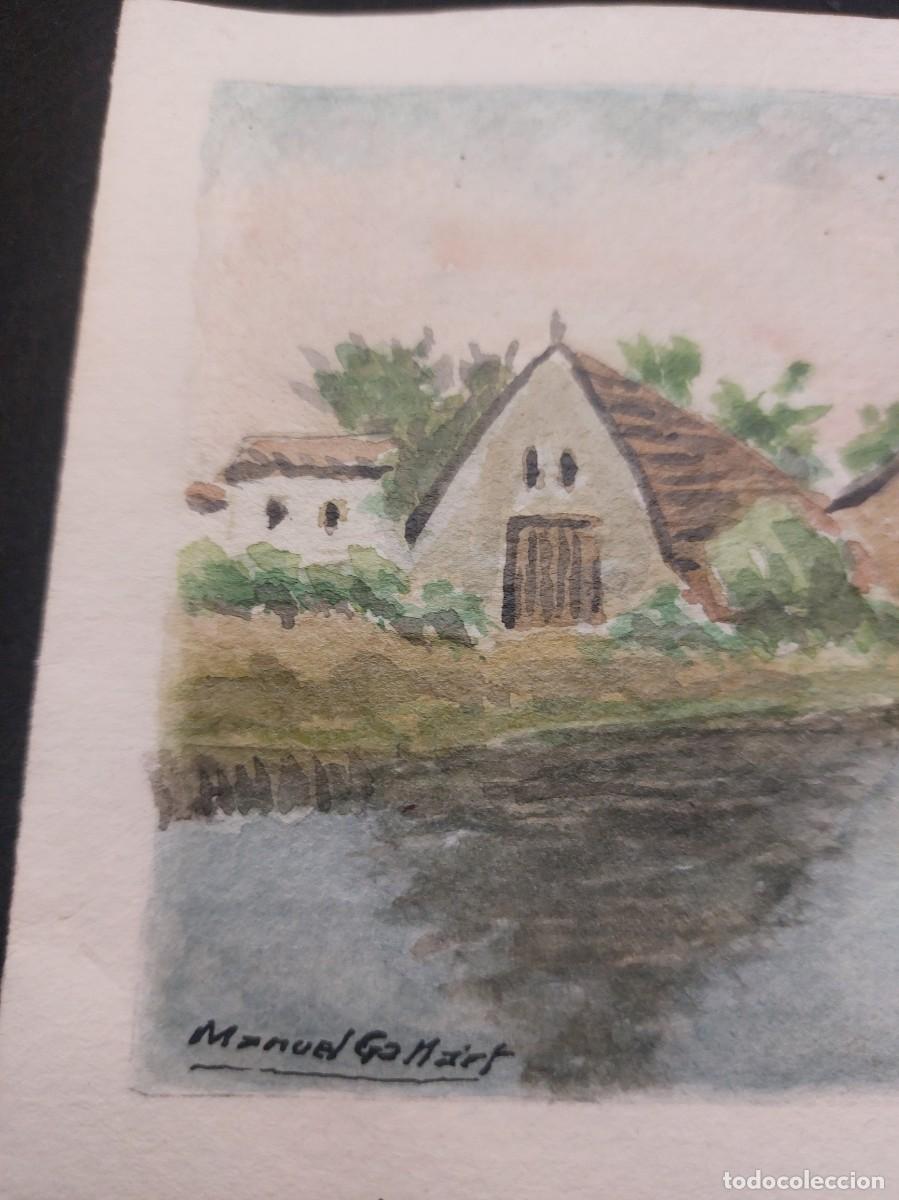 Arte: ACUARELA DE MANUEL GALLART - Foto 2