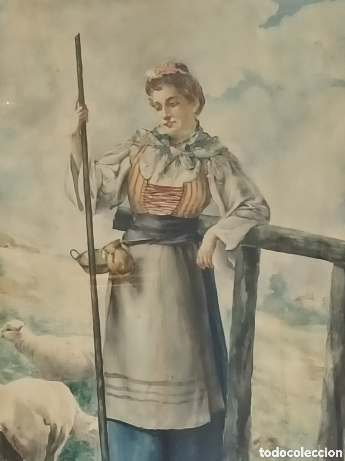 Arte: Acuarela de Vicente Larraga Taroncher. - Foto 4