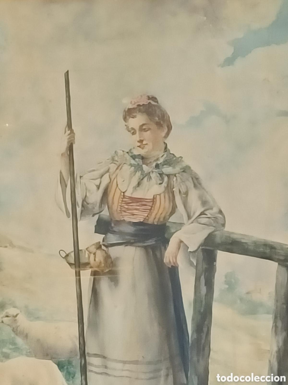 Arte: Acuarela de Vicente Larraga Taroncher. - Foto 5