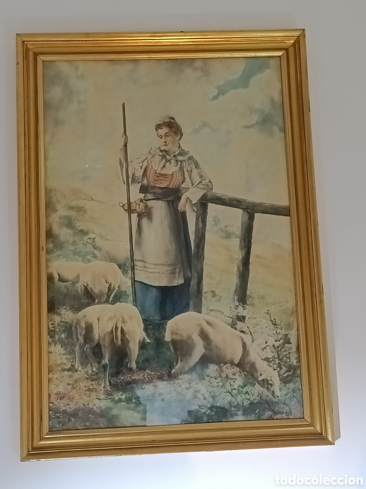 Arte: Acuarela de Vicente Larraga Taroncher. - Foto 3