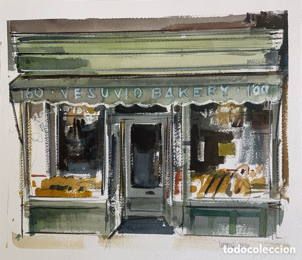 Arte: Vesubio bakery de Lluis Puiggr&ograve;s - Foto 1