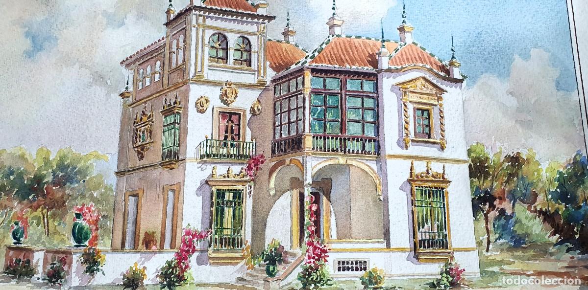 Arte: -Acuarela casa se&ntilde;orial - Foto 3