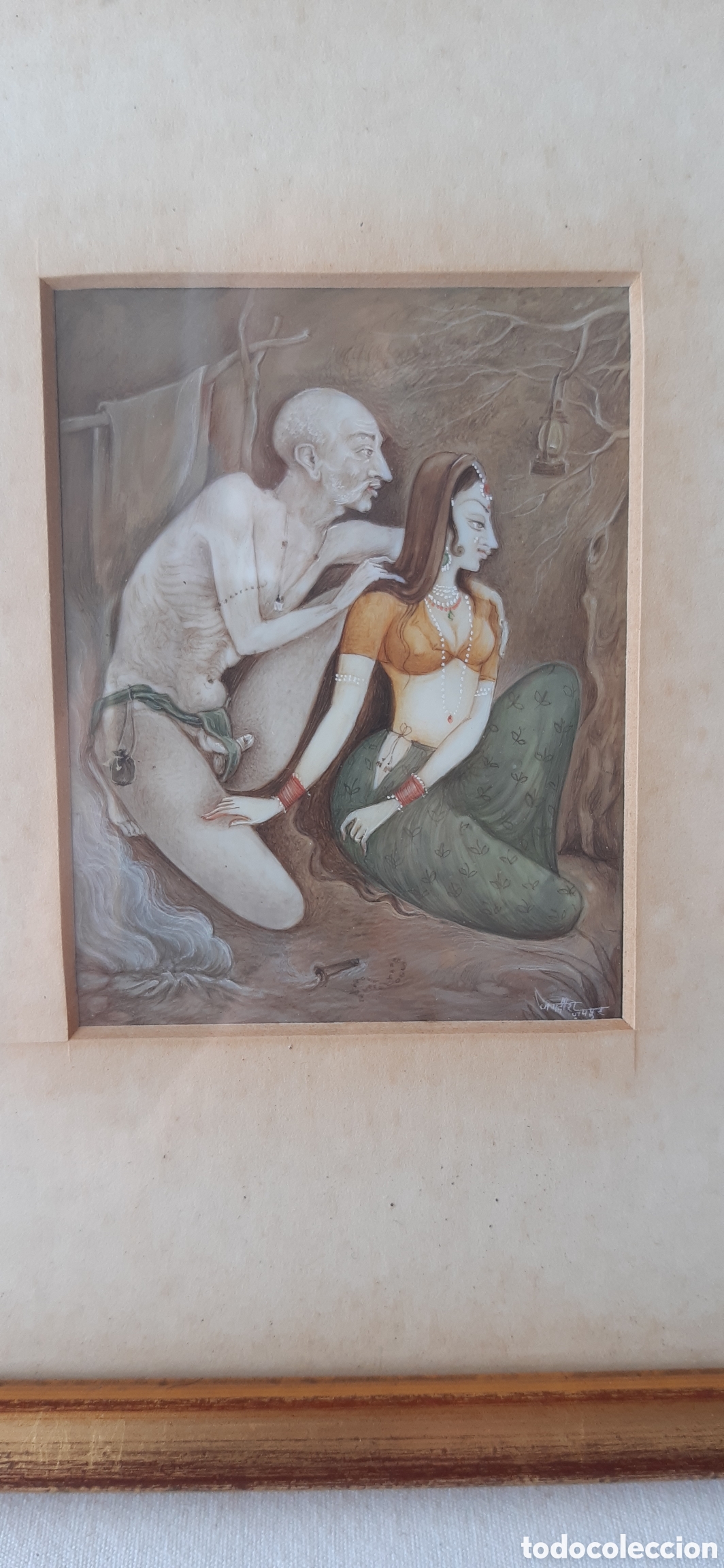 Arte: Miniatura sobre marfil. - Foto 2