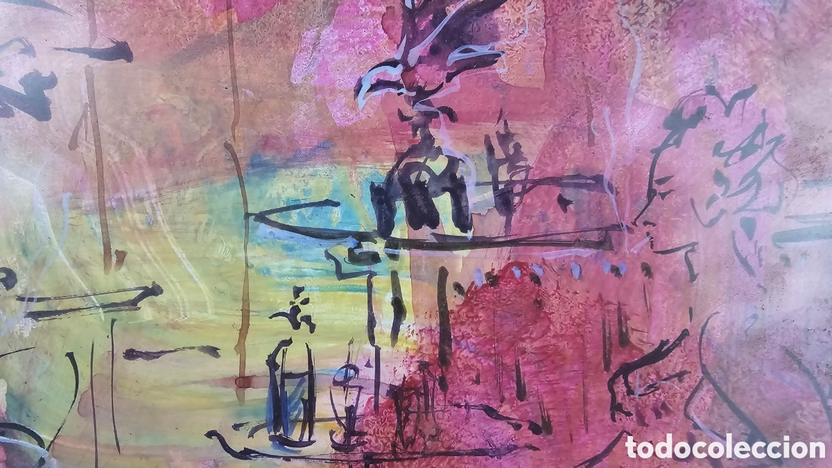 Arte: Escena de Interior firmada Llonch - Foto 5