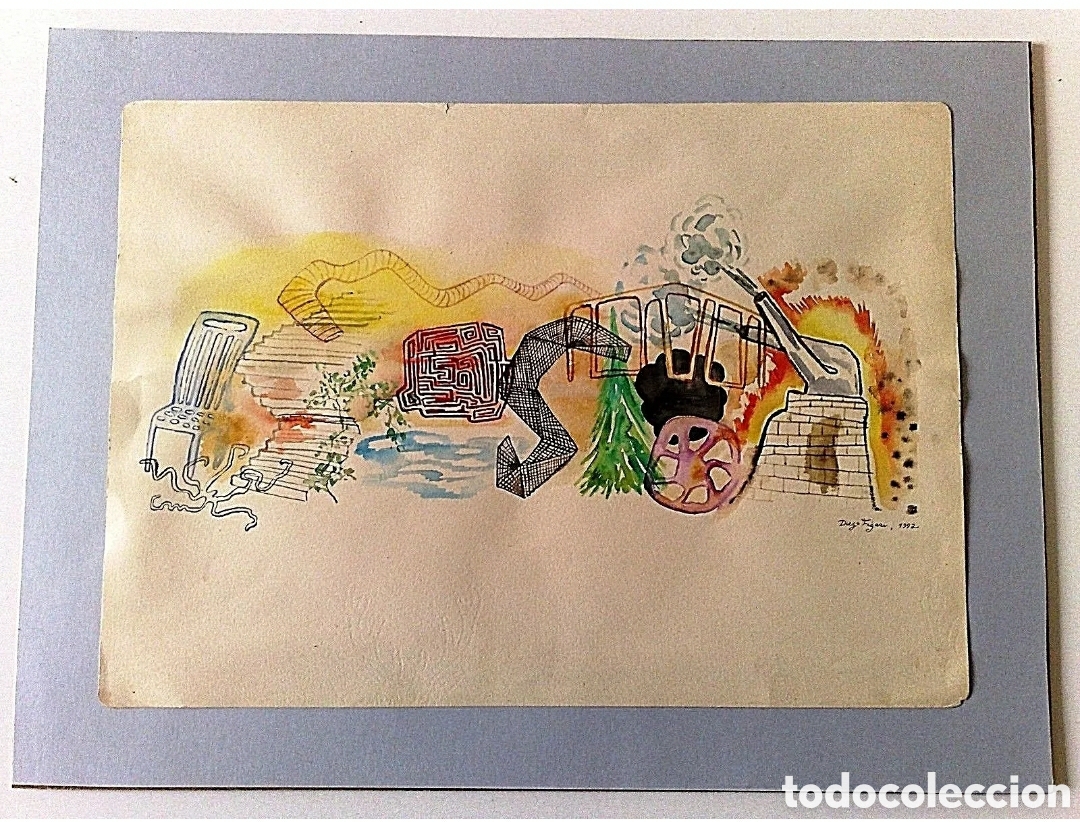 Arte: Diego FIGARI. ACUARELA&nbsp;1992 - Foto 1