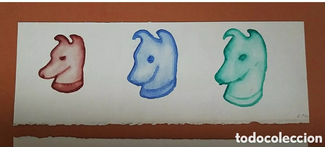 Arte: DIEGO FIGARI. Acuarela 1990. - Foto 2