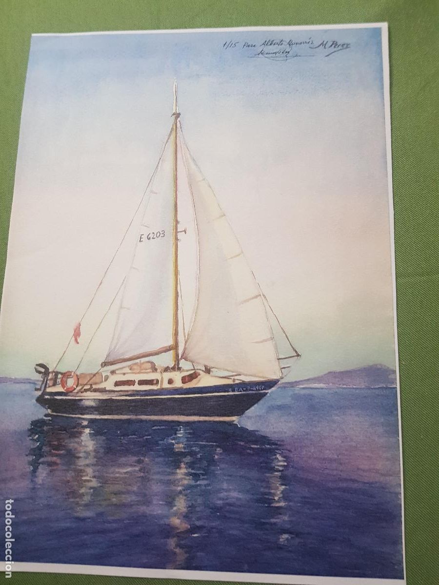 Arte: BARCO PINTOR A IDENTIFICAR - Foto 1
