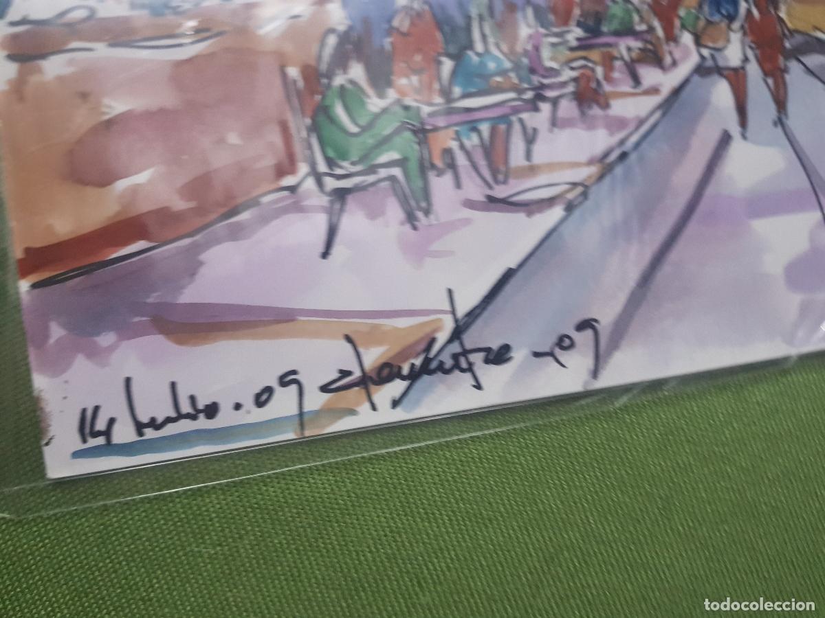 Arte: `PLAYA BENICASIM PINTOR CLEMENTE - Foto 2