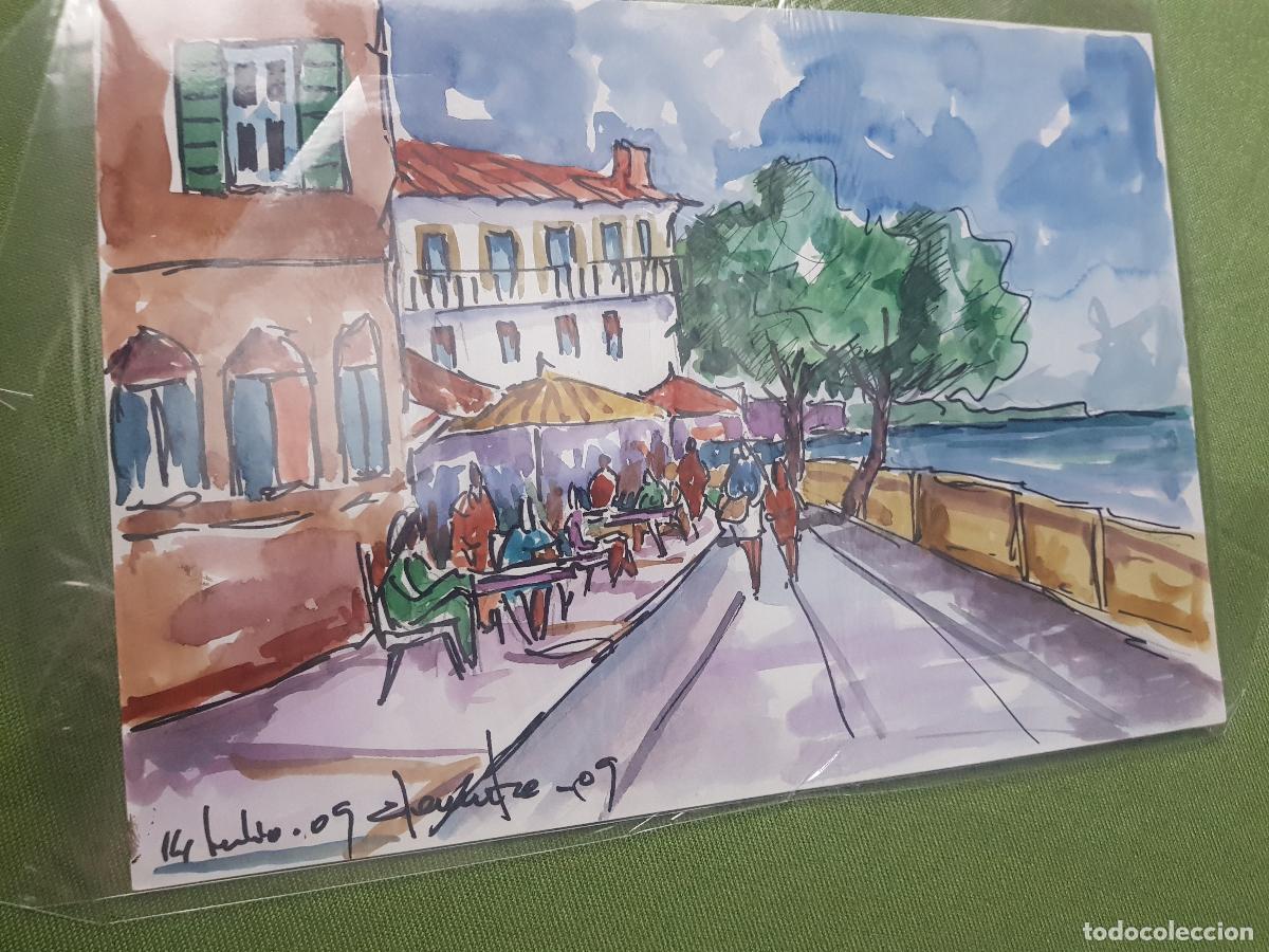 Arte: `PLAYA BENICASIM PINTOR CLEMENTE - Foto 1