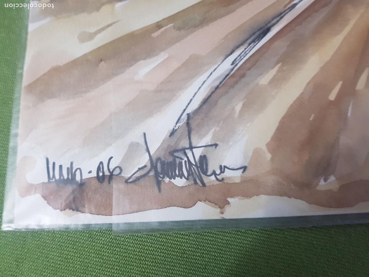 Arte: `PLAYA BENICASIM PINTOR CLEMENTE - Foto 2