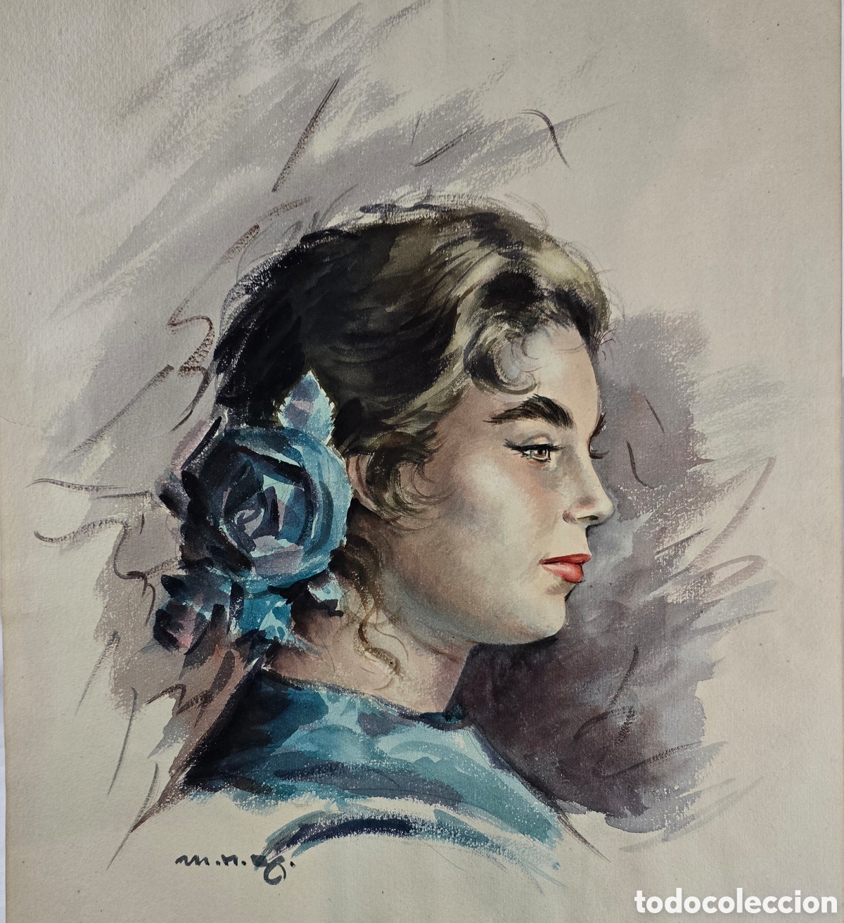 Arte: Retrato de Dama autoria desconocida - Foto 2