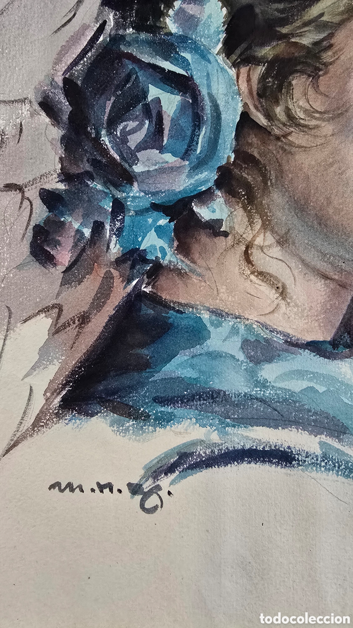 Arte: Retrato de Dama autoria desconocida - Foto 5