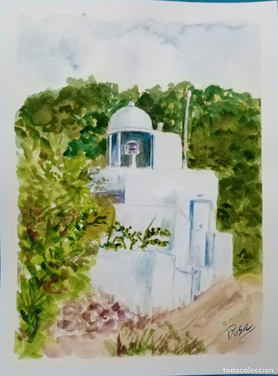 Arte: Faro de Mojacar, acuarela - Foto 1