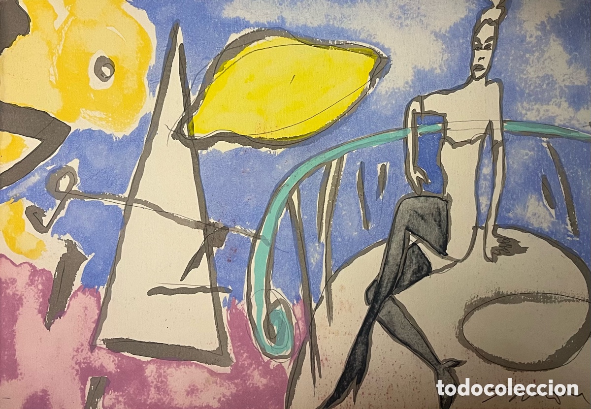 Arte: PACO SIM&Oacute;N ( Zaragoza-1954) - Foto 3