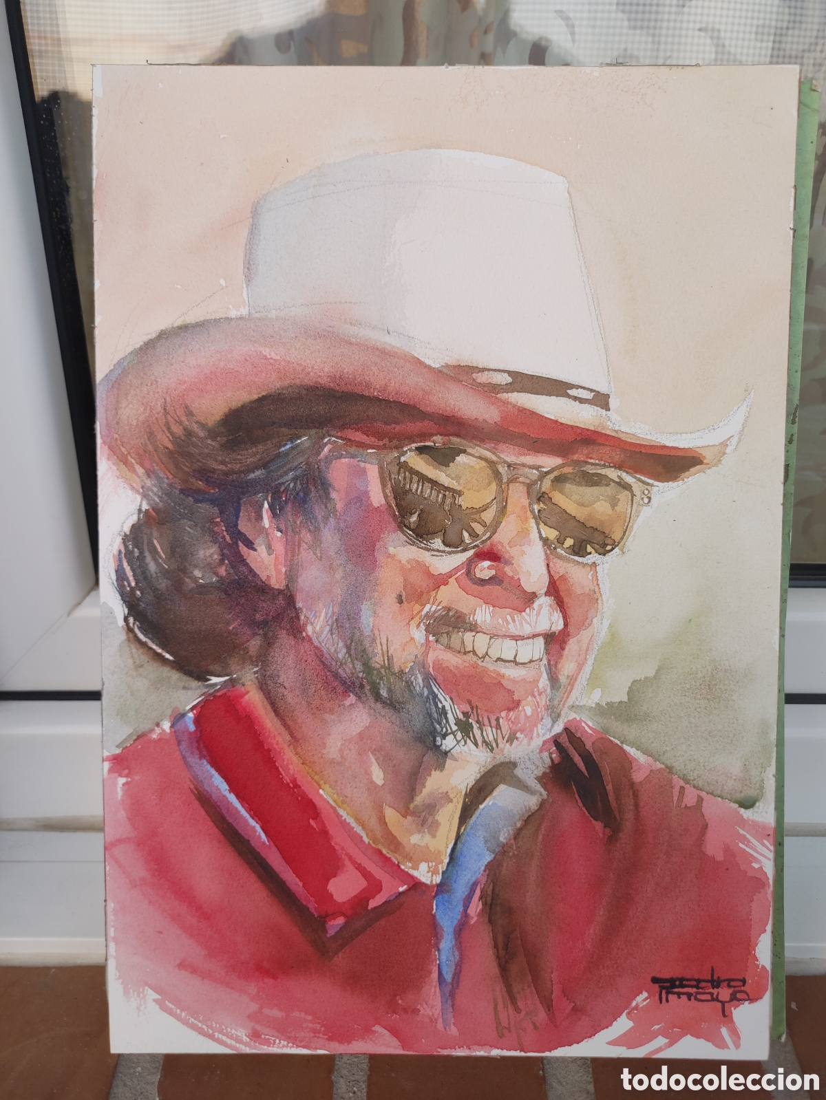 Arte: Retrato de Joaqu&iacute;n Sabina - Foto 1