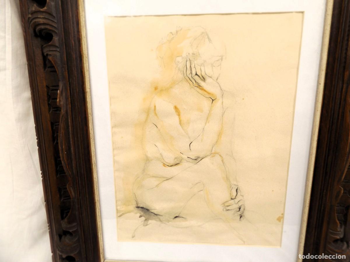 Arte: cuadro con desnudo de mujer - Foto 2