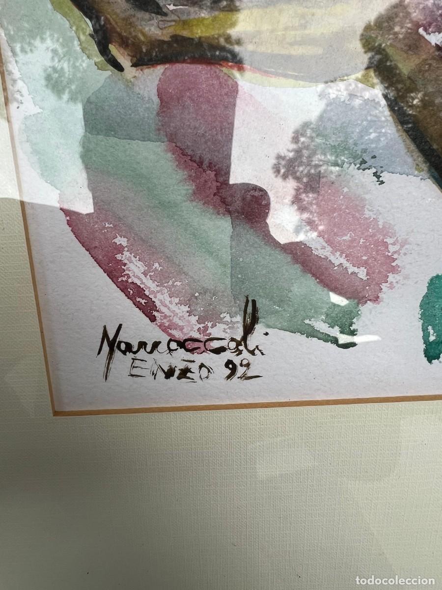 Arte: Lote de 2 acuarelas de Enzo Morroccoli - Foto 7