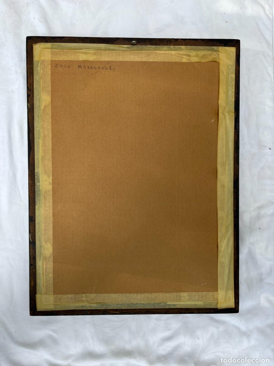 Arte: Lote de 2 acuarelas de Enzo Morroccoli - Foto 8