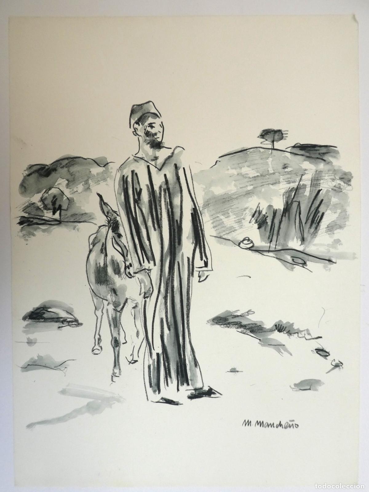 Arte: Acuarela de M. Manche&ntilde;o . - Foto 1