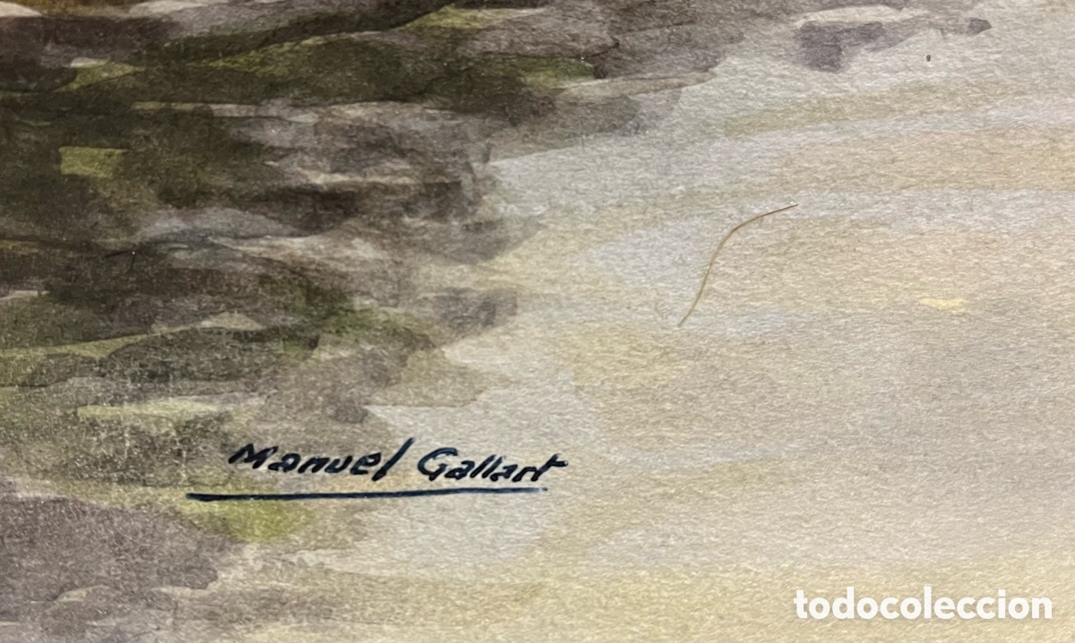 Arte: MANUEL GALLART. Acuarelas - Foto 2